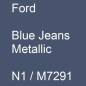Preview: Ford, Blue Jeans Metallic, N1 / M7291.